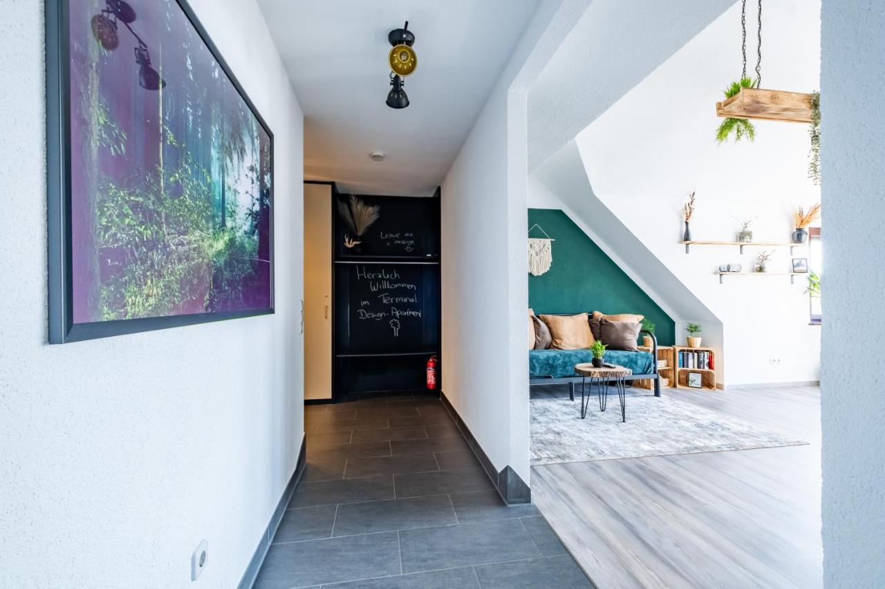 Nature Terminal Apartment - Unterwegs Zuhause Steinenbronn Dış mekan fotoğraf