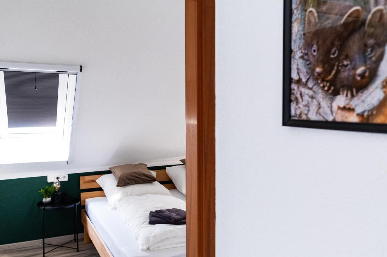 Nature Terminal Apartment - Unterwegs Zuhause Steinenbronn Dış mekan fotoğraf