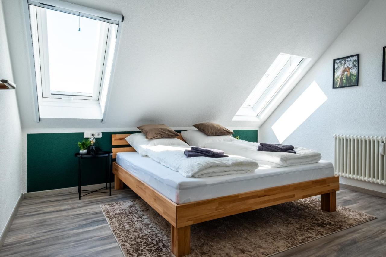Nature Terminal Apartment - Unterwegs Zuhause Steinenbronn Dış mekan fotoğraf