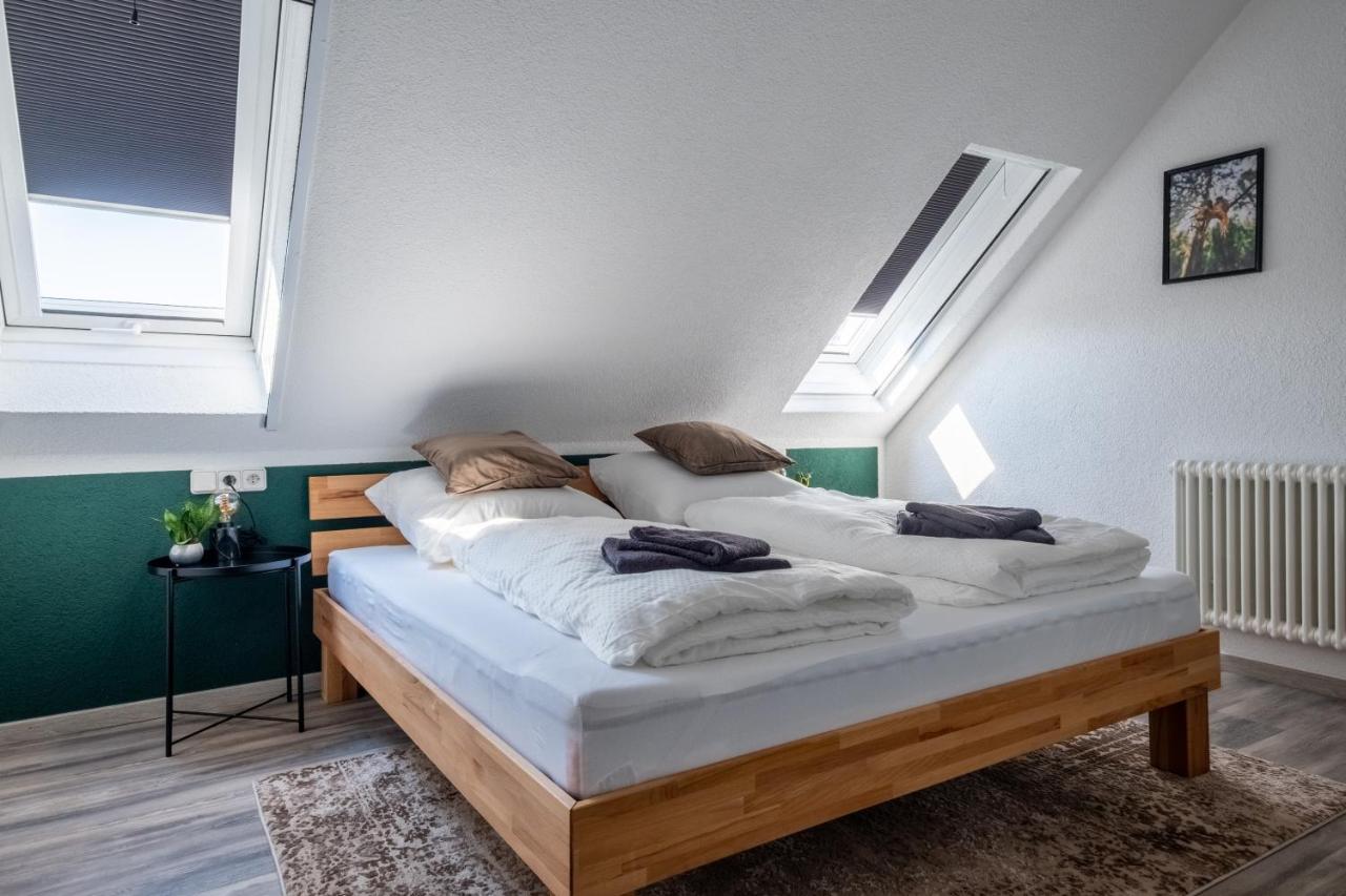 Nature Terminal Apartment - Unterwegs Zuhause Steinenbronn Dış mekan fotoğraf